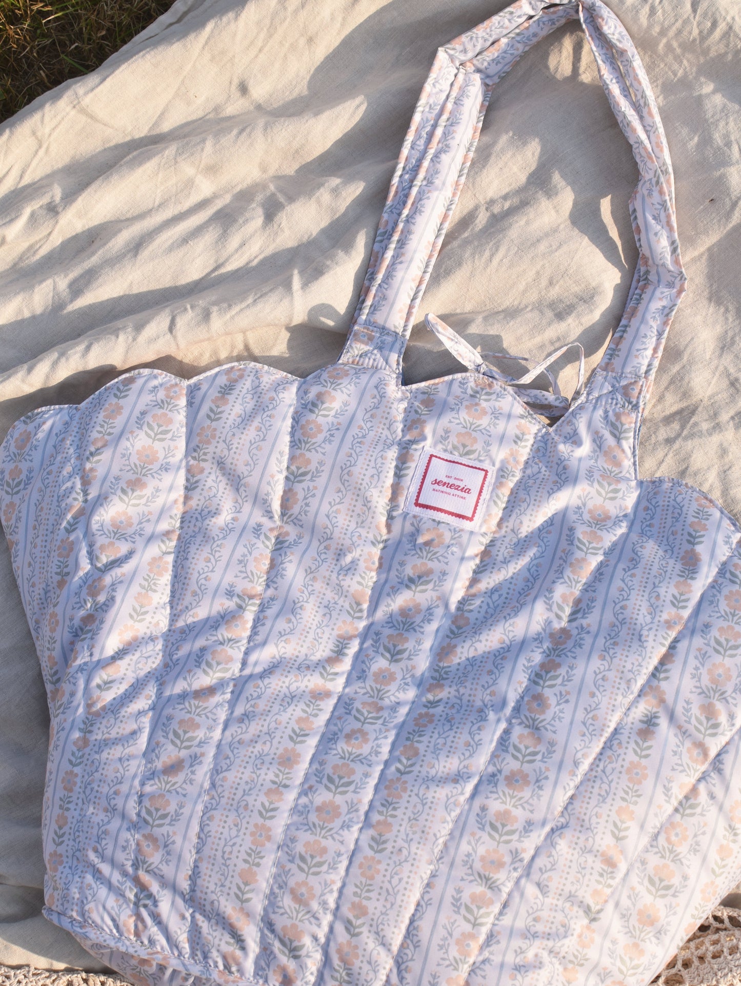 Torba Shopper Muszla - Kwiaty Folk