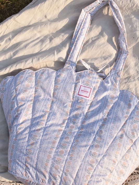 Torba Shopper Muszla - Kwiaty Folk